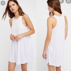 Free people LA nights white mini dress
